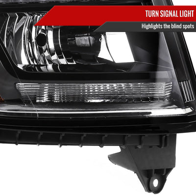 Spec-D 15-20 Tahoe/Suburban Passenger Projector Black Replacement