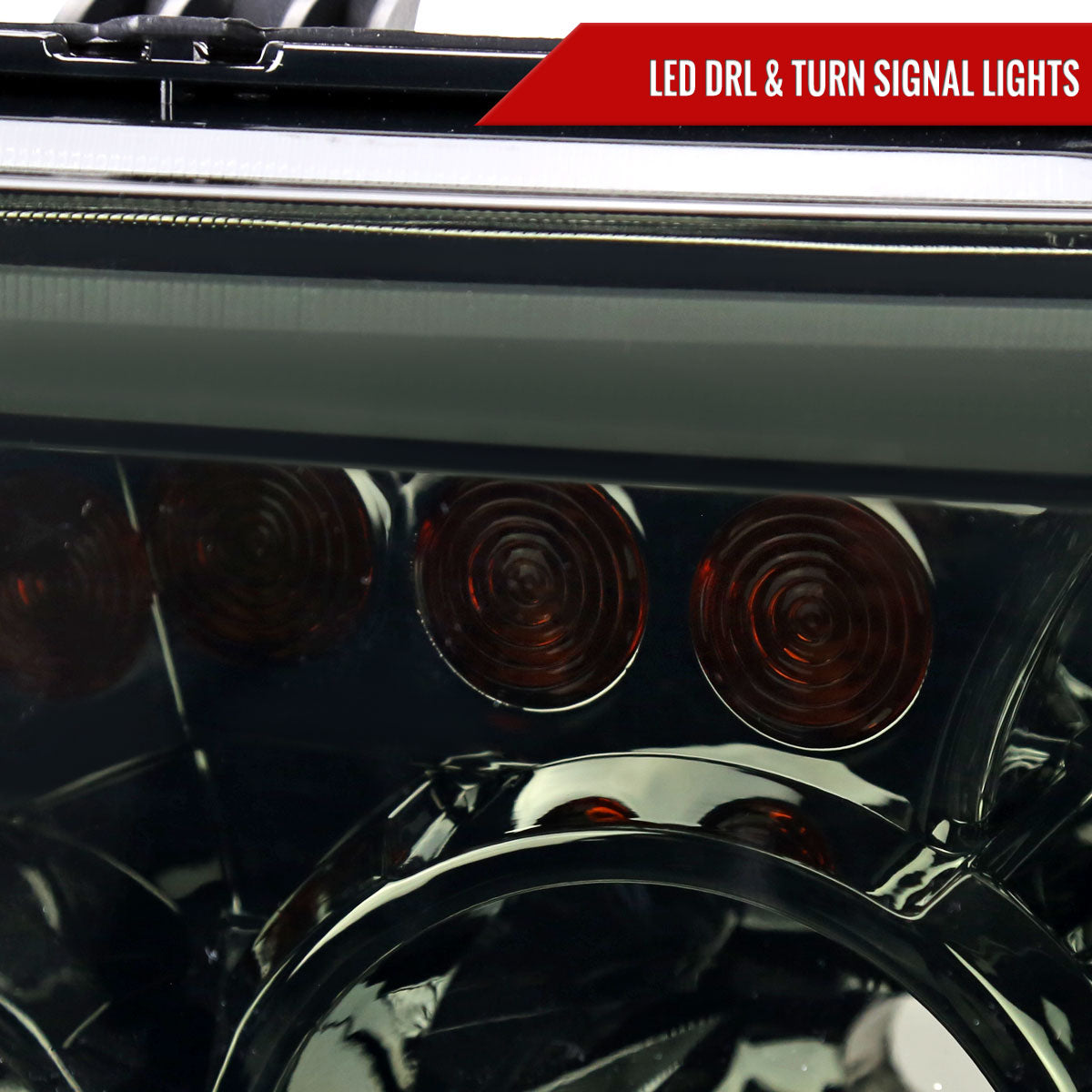 Spec-D 07-13 Tundra/08-17 Sequoia Headlights Retro Style Tube
