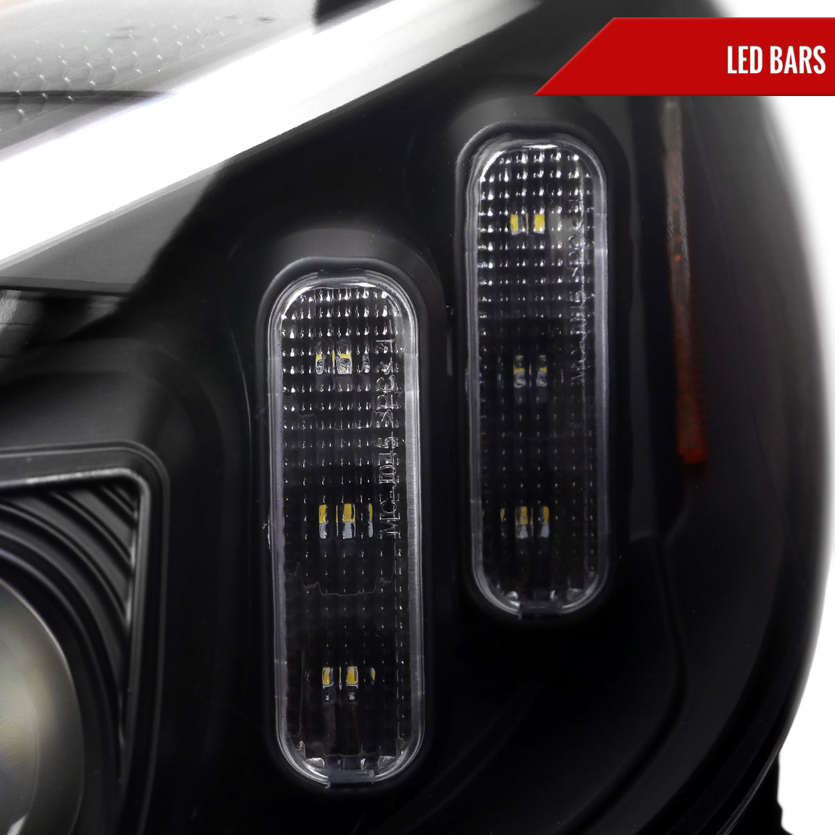 Spec-D 15-18 Mercedes-Benz C-Class W205 SEQ LED Headlights Black