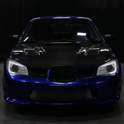 Spec-D 06-07 Impreza WRX STI Headlights Sequential Signals Chrome