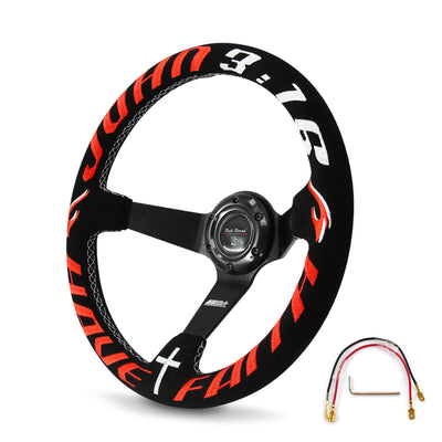 Have Faith Steering Wheel + Hub Adapter for Toyota Chaser KE70 AE71 AE82 AE86 Supra Corolla