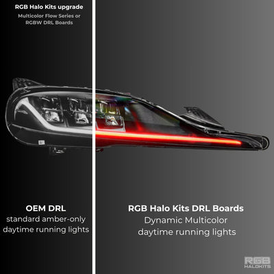 Toyota Supra RGBW DRL boards (2020-2024)