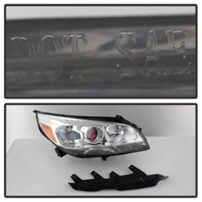 SPYDER xTune 13-15 Chevy Malibu OEM Style Halogen Proj Headlights -OEM Right (HD-JH-CM13-OE-R) 9937057