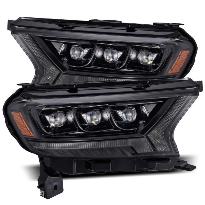 AlphaRex 19-22 Ford Ranger NOVA-Series LED Projector Headlights Alpha-Black