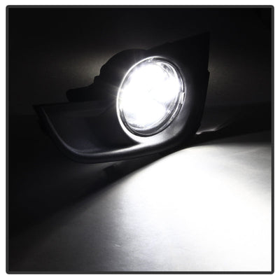 Spyder Nissan Altima 2013-2015 Sedan Daytime DRL LED Running Fog Lights w/Switch Clear FL-DRL-NA13-C 9031649