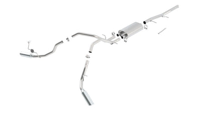 Borla 09-11 Chevrolet Sierra 1500 WT/SLT/SLEi/XFE / Silverado 1500 WT/LT/LTZ/LS SS Catback Exhaust 140341