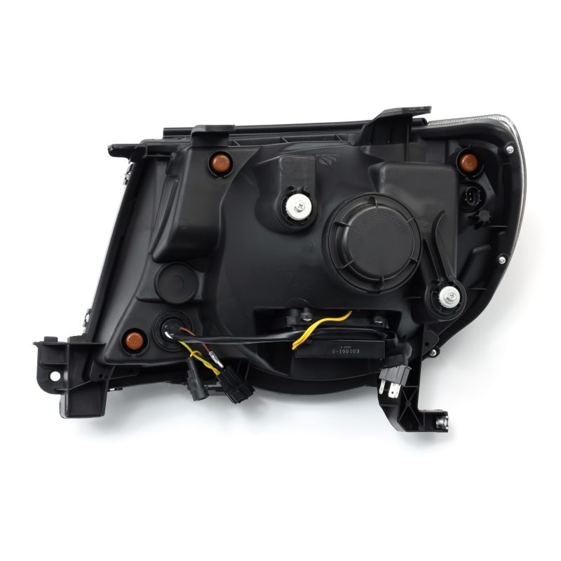 AlphaRex 05-11 Toyota Tacoma PRO-Series Halogen Projector Headlights Alpha-Black