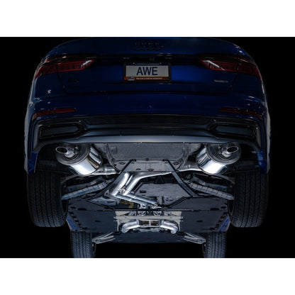 AWE Audi 2019-2023 C8 A6/A7 3.0T Touring Edition Cat-back Exhaust- Turn Downs