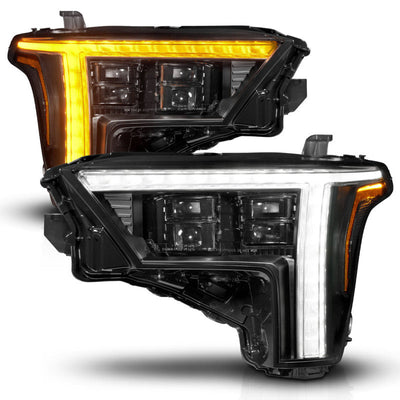ANZO 22-24 Toyota Tundra (w/Factory LED Refl.) Z-Series Full LED Proj Headlights - Driver Side ONLY 111599X-L