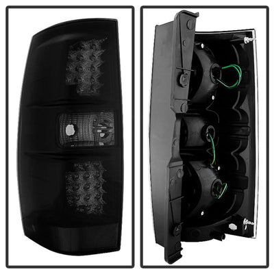 SPYDER Xtune Mc Yukon/Yukon Denali 07-14 LED Tail Lights Black Smoked ALT-JH-CSUB07-LED-G2-BSM 9033926