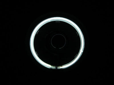 Anzo 2007-2013 Toyota Fj Cruiser Projector Headlights w/ Halo Black