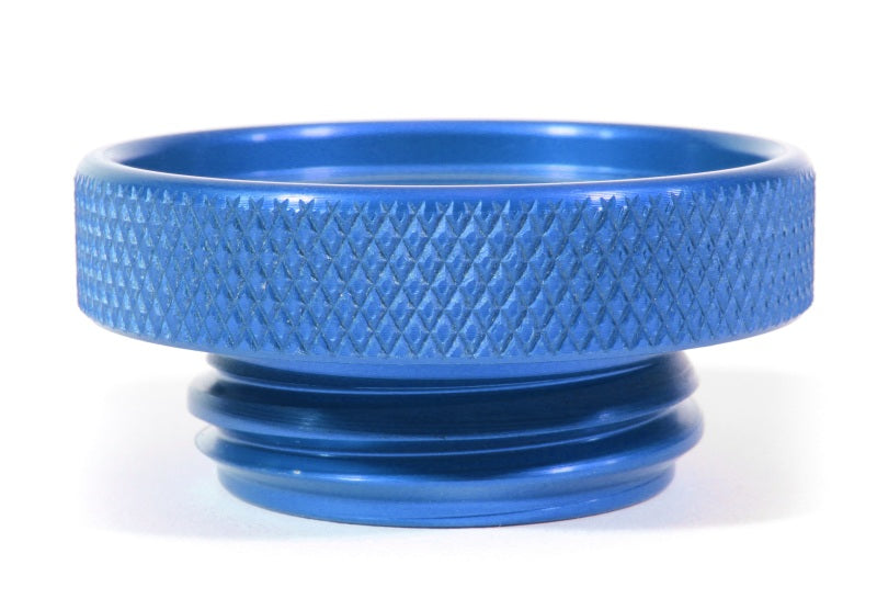 Perrin Oil Cap Round Style Blue Most Subaru Models | PSP-ENG-711BL
