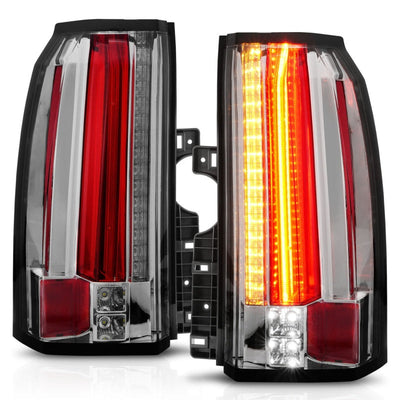 Anzo GMC Yukon/ XL / Denali 15-18 L.E.D Tail Lights Chrome