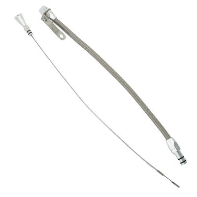 Billet Aluminum JZ Braided Transmission Fluid Dipstick 1JZ 2JZ Supra Swap 1J 2J