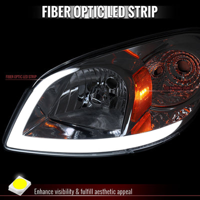 Spec-D 05-10 Chevrolet Cobalt Headlight Chrome OEM style