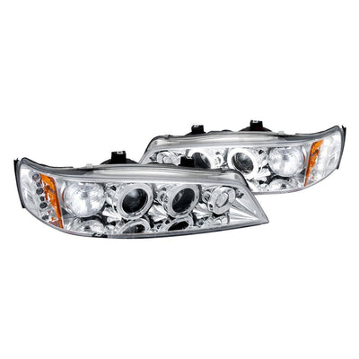 Spec-D 94-97 Honda Accord Halo Projector Headlights Chrome