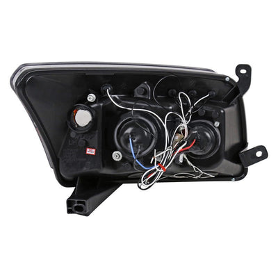 Spec-D 07-12 Dodge Caliber Halo Projector Headlights Black