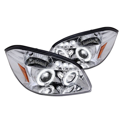 Spec-D 05-10 Chevy Cobalt Halo Projector Headlights Chrome