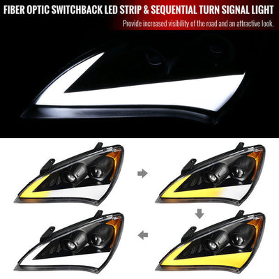 NTXGLOW RGB headlights (2009 - 2010 hyundai genesis coupe bk1)