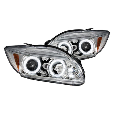 Spec-D 05-10 Scion tC Halo Projector Headlights Chrome