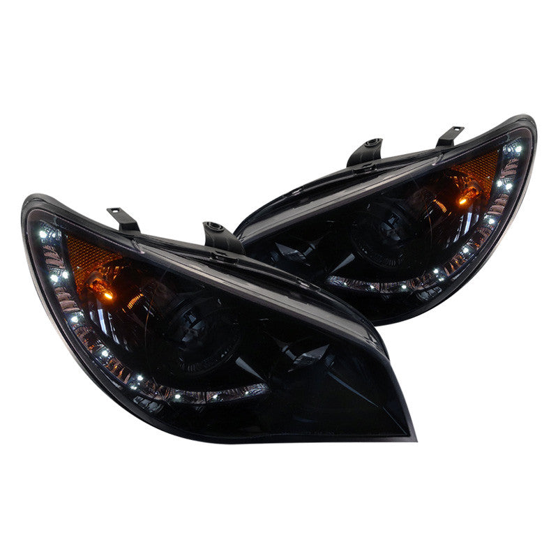 Spec-D 06-07 Subaru WRX STI Projector Headlights Smoked