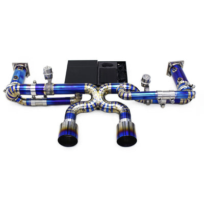 Titanium Valved Catback Exhaust for Porsche 911 991 991.2 Carrera S 3.0T