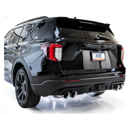 AWE Tuning 2020+ Ford Explorer ST Touring Edition Exhaust w/ Chrome Silver Tips