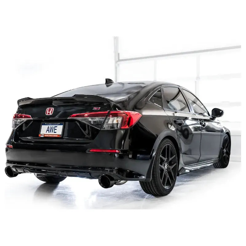 AWE Tuning 22+ Honda Civic Si/Acura Integra Track Edition Catback Exhaust - Dual Diamond Black Tips