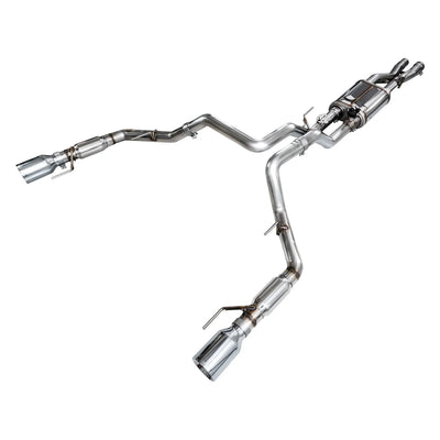 AWE Gen 3 Raptor SwitchPath Exhaust  - Chrome Silver Tips