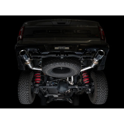 AWE Gen 3 Raptor R SwitchPath Exhaust  - Chrome Silver Tips