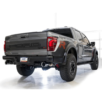 AWE Gen 3 Raptor R SwitchPath Exhaust  - Chrome Silver Tips