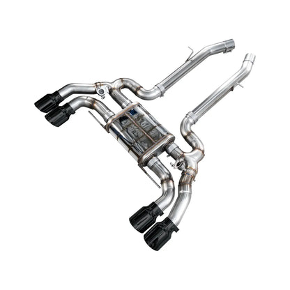 AWE Tuning 20-25 BMW X3 M/M Comp (F97) AWD SwitchPath Axle-back Exhaust - Diamond Black Tips