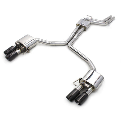 Stainless Valved Catback Exhaust System for Audi B8 B8.5 S4 S5