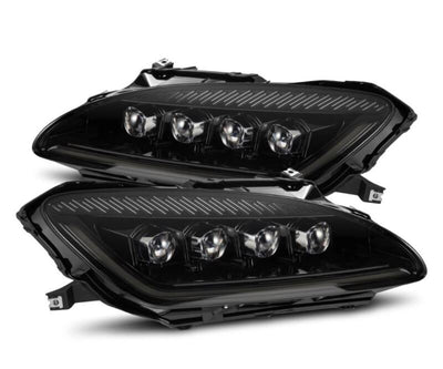 AlphaRex 99-09 Honda S2000 NOVA-Series Projector LED Headlights - Alpha-Black 880272 *Discontinued