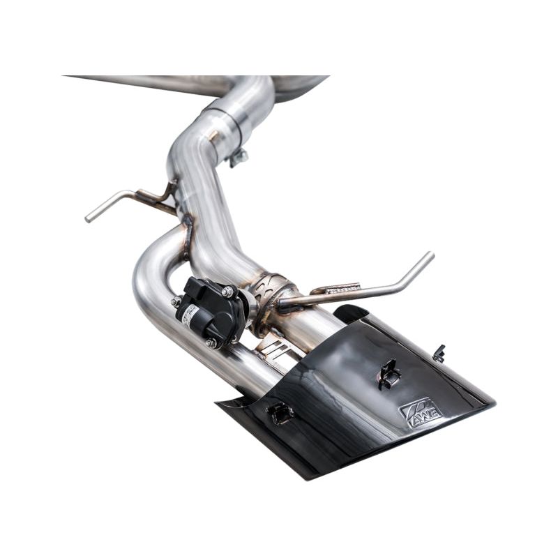 AWE Tuning 21-23 Audi C8 RS6/RS7 SwitchPath Cat-back Exhaust - Diamond Black Tips