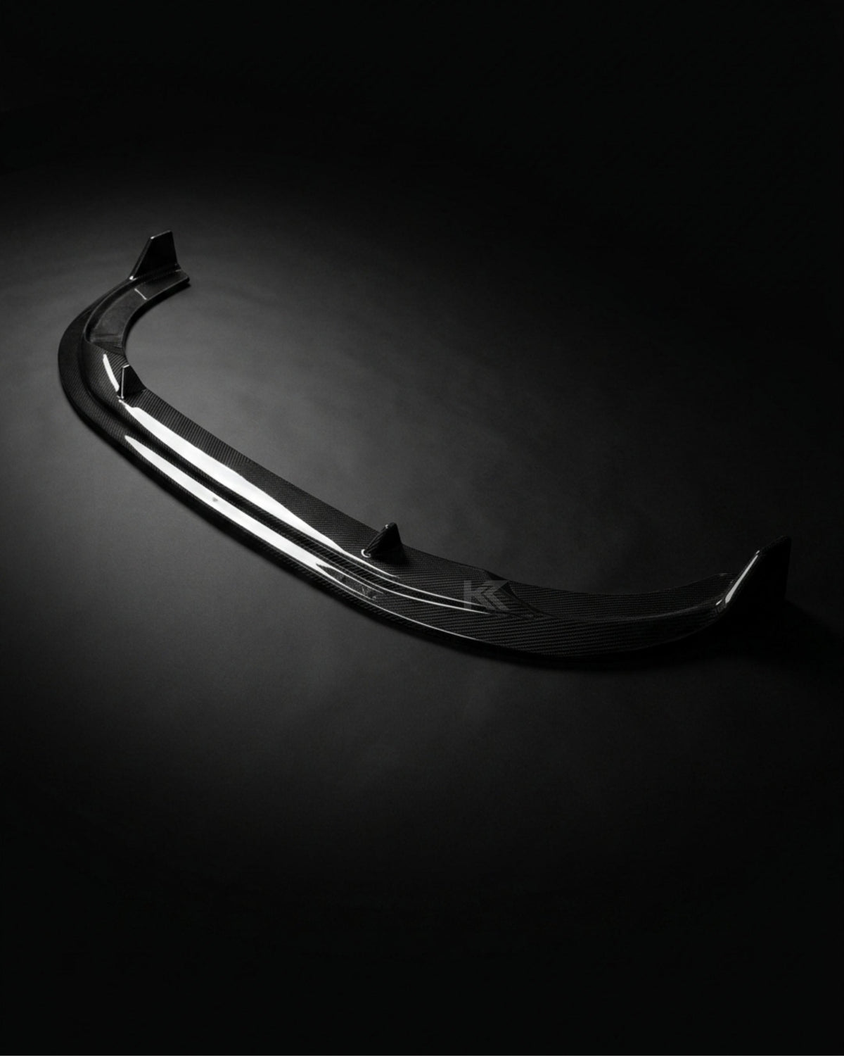 2020–2021 Audi A4 S-Line / S4 B9 Type 8W Sedan Front Bumper Lip Splitter Chin Spoiler – Carbon Fiber