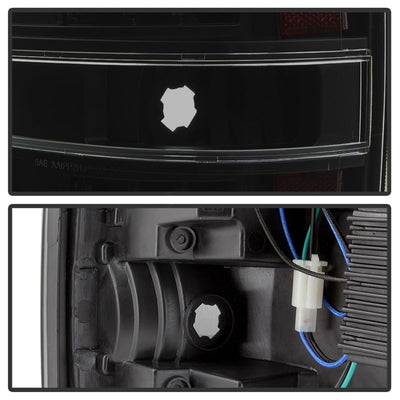 SPYDER xTune 09-14 Ford F-150 Light Bar LED Tail Lights - Black Smoke (ALT-JH-FF15009-LBLED-BSM) 9042195