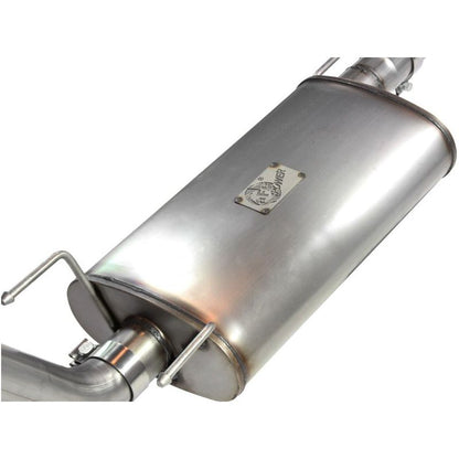aFe MACHForce XP Exhausts Cat-Back SS-409 EXH CB Toyota Tacoma 05-13 V6-4.0L (Blk Tip)