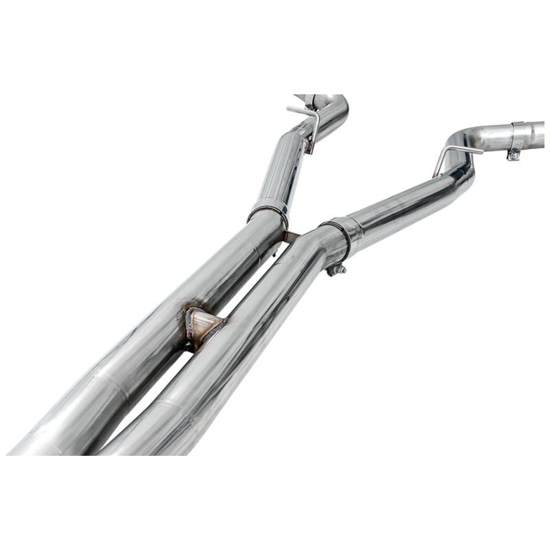 AWE Tuning 2015+ Dodge Charger 6.4L/6.2L SC Non-Resonated Touring Edition Exhaust - Silver Tips