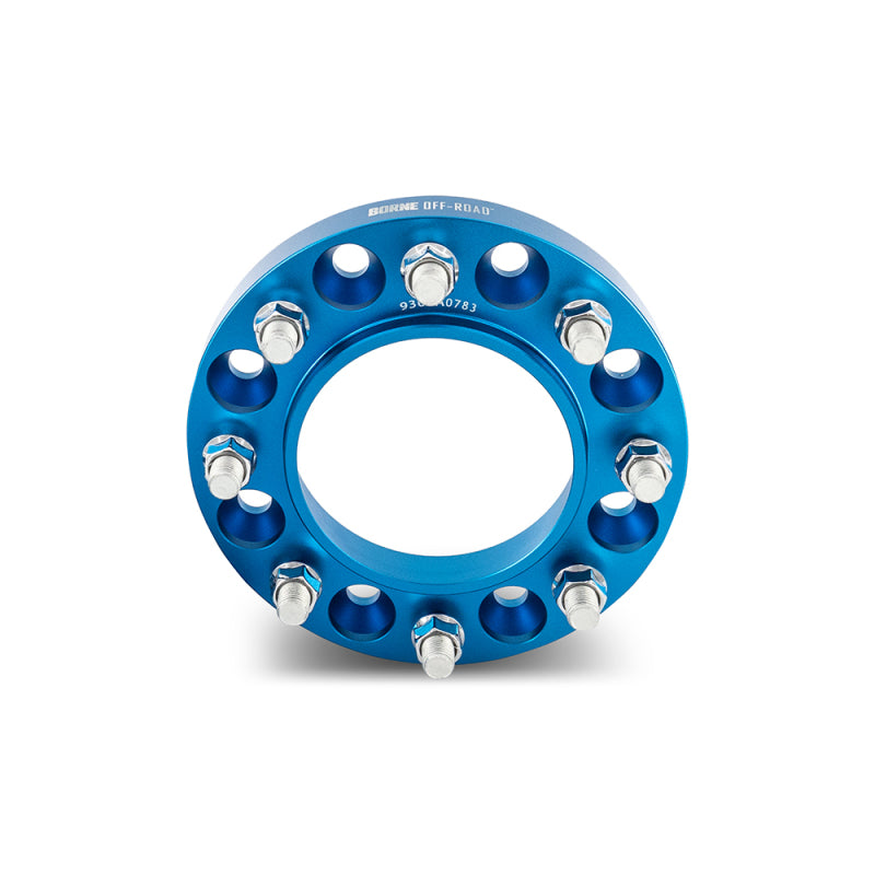 Borne Off-Road Wheel Spacers 8X165.1 121.3 32 M14 Blu BNWS-006-320BL