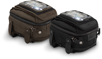 Burly Brand Voyager Tank/Tail Bag - Black B15-1010B