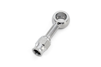 HPS Performance Products Compression Teflon Hose End to AN Female with 10mm Banjo for PTFE Hose, Stainless Steel