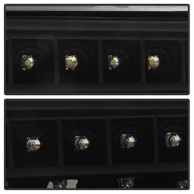 SPYDER xTune GMC Sierra 99-06 /Yukon 00-06 Headlights & LED Bumper Lights - Black HD-JH-GS99-LED-SET-BK 9037399