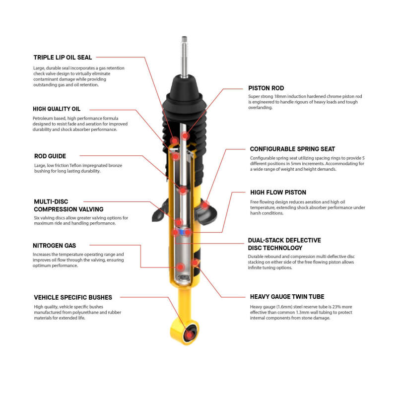 Old Man Emu ARB / OME Nitrocharger Plus Shock Hilux/4Runner - Rear 63073