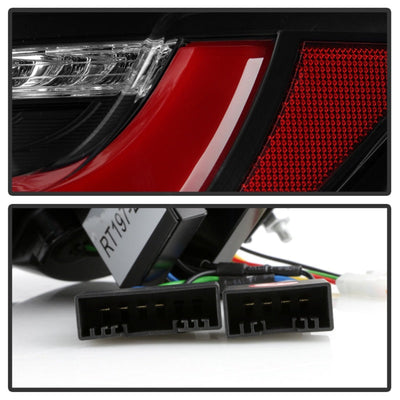 Spyder BMW 3 Series F30 2012-2018 Full LED Tail Lights (ALT-YD-BMWF3012-SEQ-BK) Black (WONT FIT X3)