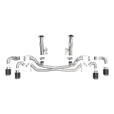 AFe MACH Force-Xp 304 Stainless Steel Cat-Back Exhaust Carbon 2020 Chevrolet Corvette C8