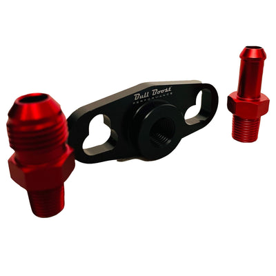 Fuel Pressure Regulator FPR Adapter For Nissan GTR R32 R33 R34 RB20 RB25 1-8NPT