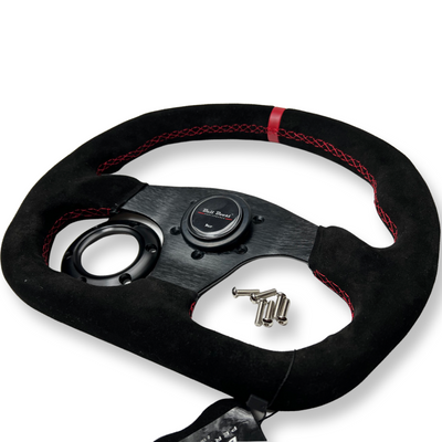 6-Bolt Racing Steering Wheel + Hub Adapter Boss Kit for Civic, Del Sol, Integra