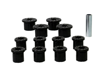 Whiteline 84-89 Toyota 4Runner/Pickup Rear Leaf Spring Shackle Bushing Kit W73469