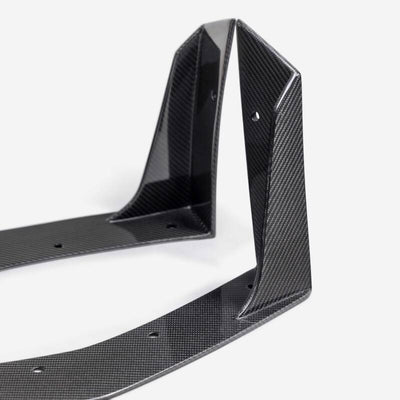 Anderson Composites 2024 Ford Mustang Type-GT5 Carbon Fiber Front Splitter Wickers AC-FBC24FDMU-GT5